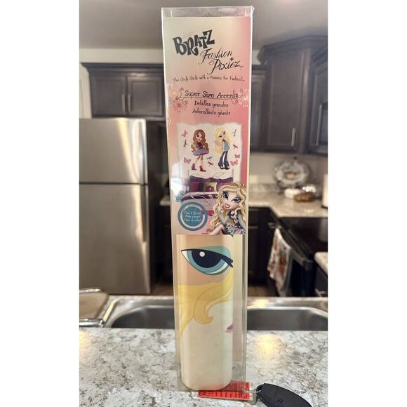 BRATZ Wall Stickers Fashion Pixiez Room Decor Sticker Y2K Reusable Bratz Sticke - Picture 3 of 6